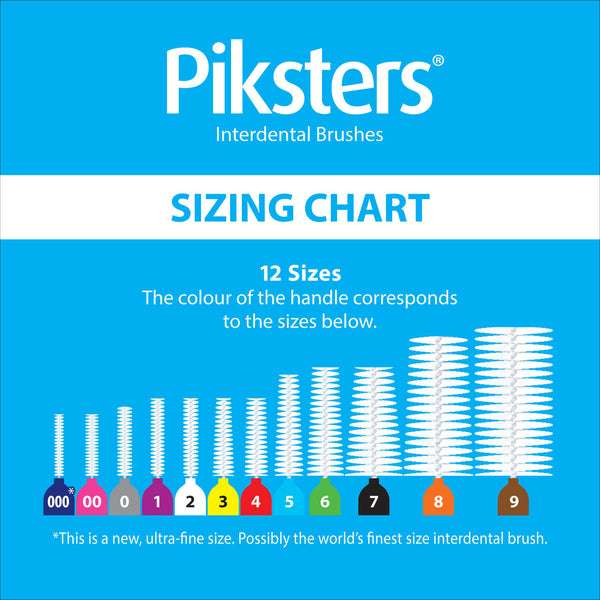 Piksters® Interdental brushes 10 pack Size 5