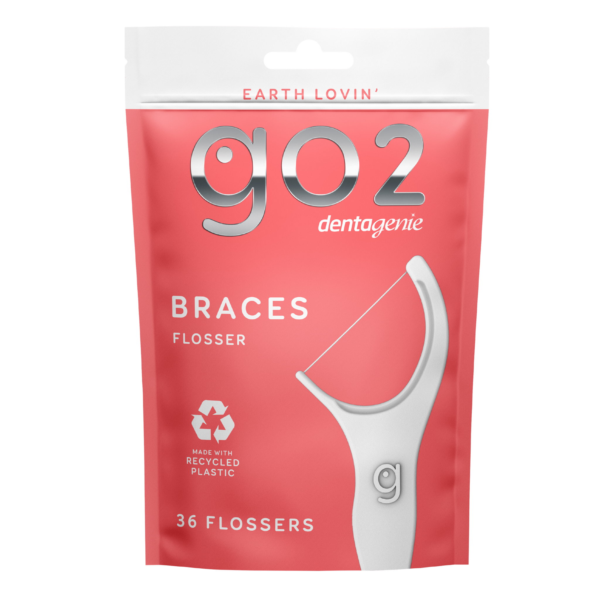 GO2 Dentagenie Braces Flossers 36pk