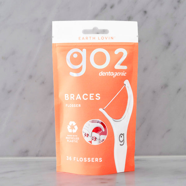 GO2 Dentagenie Braces Flossers 36pk